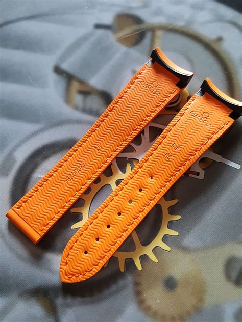 omega rubber strap|genuine omega watch straps uk.